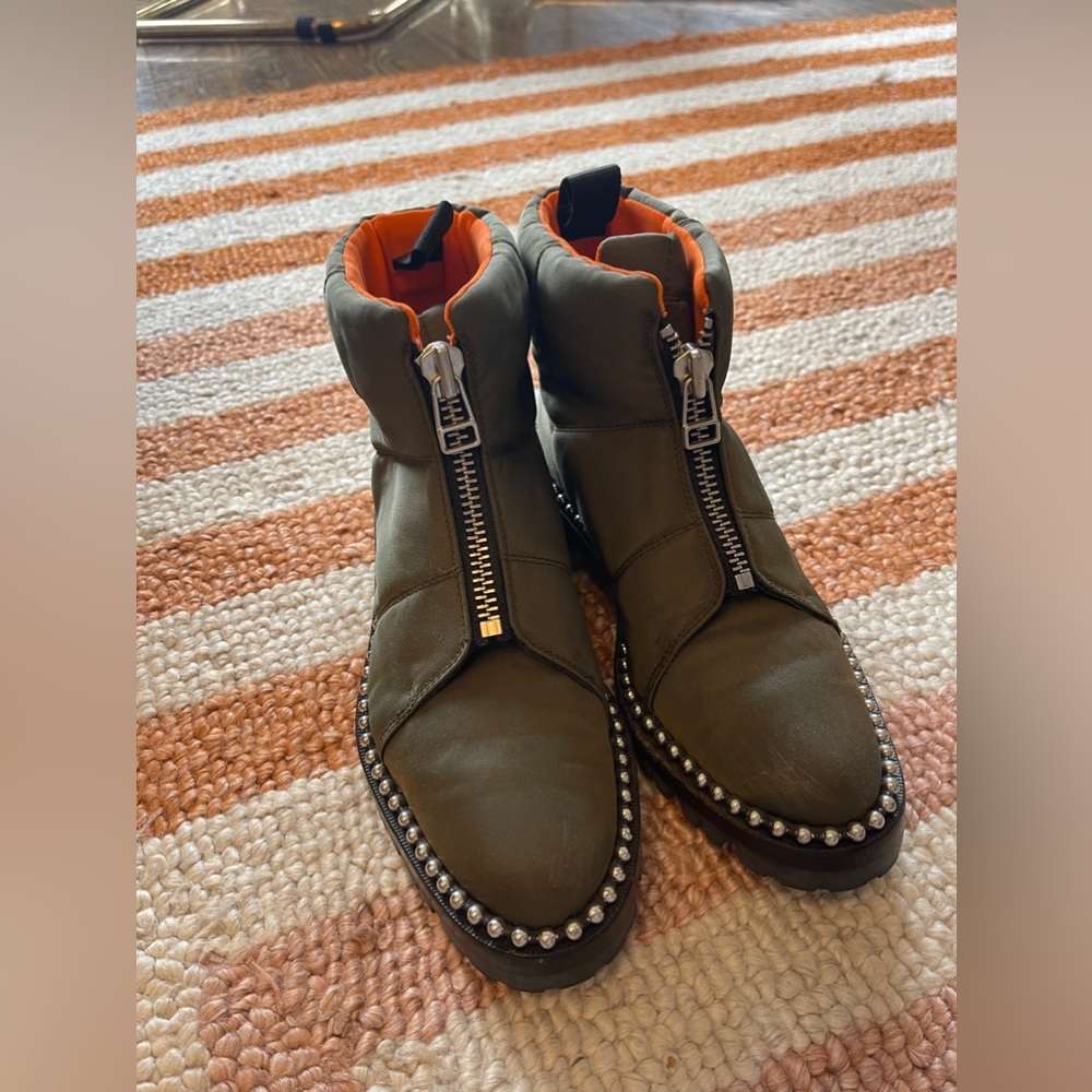 Alexander Wang boots.